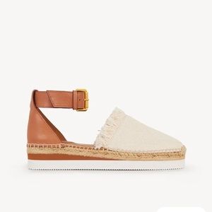 NWOT See by Chloe Glyn Espadrille Sandal size 7